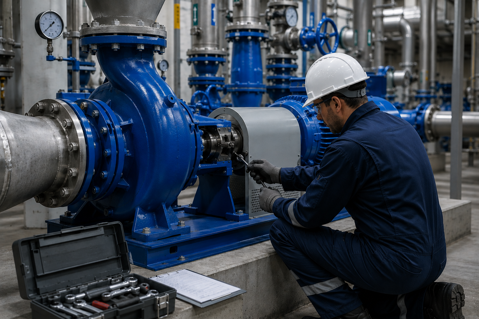 KSB pump service